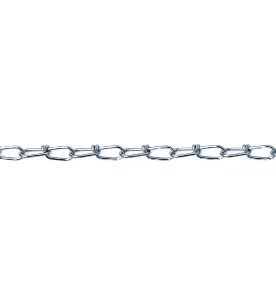 Online Catena vittoria ø 2,2 mm. in acciaio zincato 20 mt. Sistemi Di Fissaggio