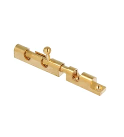 Online Catenaccio a cannone - 80 mm. - ottone lucido - 1 pz. Ferramenta Per Mobili E Infissi
