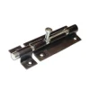 Serratura E Sicurezza|Catenaccio a cannone 80 mm. - verniciato nero