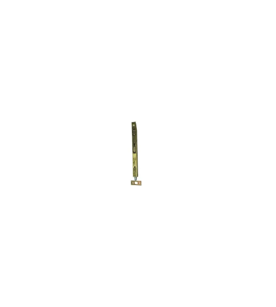 Serratura E Sicurezza- Catenaccio a leva ad incasso 200 x 40 mm. - bronzato