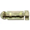 Serratura E Sicurezza|Catenaccio diritto 80 x 25 mm. - zincato giallo