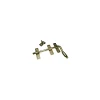 Hot Catenaccio portalucchetto ø 12 x 250 mm. - zincato giallo Ferramenta Per Esterno