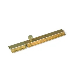 Best Catenaccio trasversale profilato 200 x 40 mm. - zincato giallo Serratura E Sicurezza