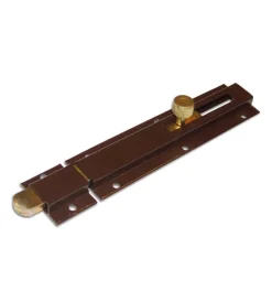Clearance Catenaccio verticale profilato 300 x 40 mm. - verniciato bronzo Serratura E Sicurezza