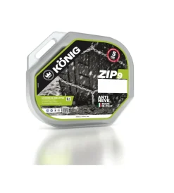 Konig Catene E Calze Da Neve|Catene da neve made in italy per auto "zip 9" codice misura 095 - .