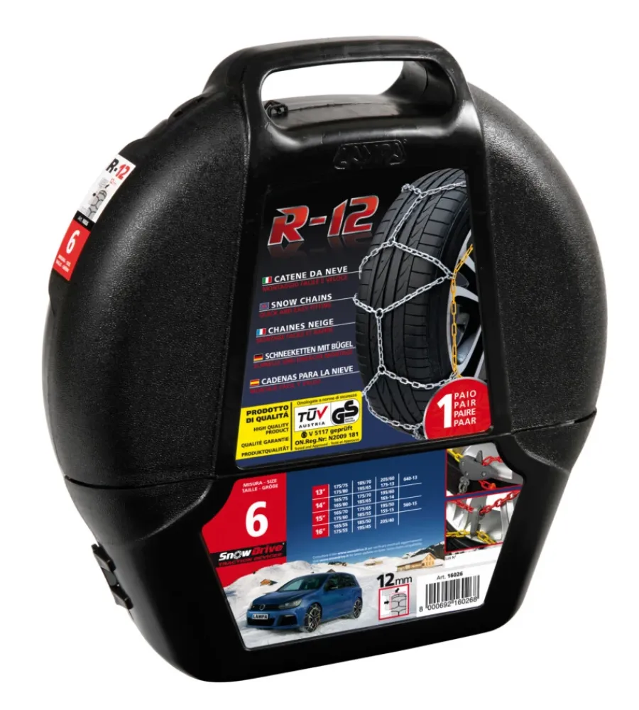 Hot Catene da neve per auto snowdrive "gr 4" 9 mm - 16065 Catene E Calze Da Neve