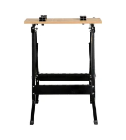 New Cavalletto banco da lavoro in metallo, portata massima 100 kg - 60.5x65xh76 cm Cavalletti
