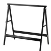 Outlet Cavalletto da lavoro pieghevole essenza in acciaio colore nero con portata massima di 100 kg 37x78x76 cm Cavalletti