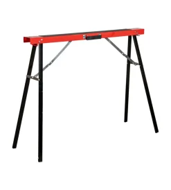 Cavalletti- Cavalletto da lavoro pieghevole easy system con maniglia con portata 125 kg 99,8x39,2xh80 cm