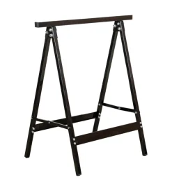 Cavalletti|Cavalletto pieghevole in metallo, portata massima 100 kg - 63,5x43xh72 cm