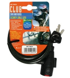 Outlet Cavo antifurto "club" 12mm  90624 Moto