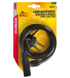 Online Cavo antifurtoper bicicletta "ca-3 " 10 mm 80 cm - 93723 Bici