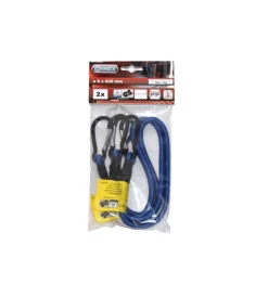 Sale Cavo elastico ø 8 x 600 mm. con ganci in alluminio a moschettone 2 pz. Sistemi Di Fissaggio