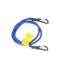 Sistemi Di Fissaggio|Cavo elastico ø 8 x 1000 mm. con ganci in alluminio a moschettone 2 pz.
