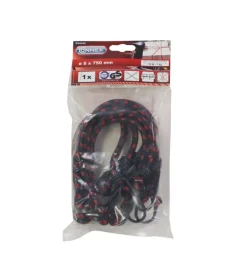 Clearance Cavo elastico a ragno ø 8 x 750 mm. in polipropilene con 8 ganci di ancoraggio plastificati Sistemi Di Fissaggio