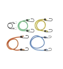 Sistemi Di Fissaggio- Cavo elastico assortito ø 8 da 250 a 750 mm. con ganci 10 pz.