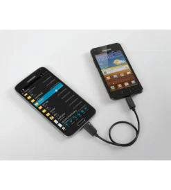 Elettrico- Cavo otg micro usb > micro usb - 30 cm - nero 38936
