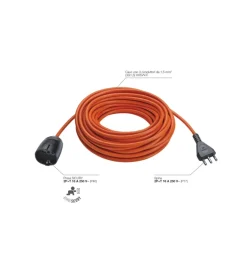 Prolunghe-Vimar Cavo prolunga universale lineare con 3 conduttori da 1,5 mm 20 metri