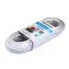 Sistemi Di Fissaggio|Cavo stendibiancheria ø 5 x 20 mt. in polipropilene rivestito pvc trasparente