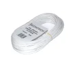 Sistemi Di Fissaggio|Cavo stendibiancheria in ottone plastificato bianco ø 5 x 20 mt.