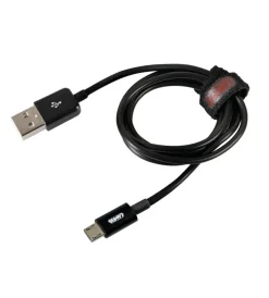 Elettrico-Lampa Cavo usb micro usb - 100 cm - nero 38931
