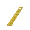Ferramenta Per Mobili E Infissi|Cerniera a metraggio - 800 x 32 mm. - ottonato