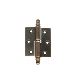 Ferramenta Per Mobili E Infissi|Cerniere a sfilare in ottone bronzato 40 x 50 mm. destre 2 pz.