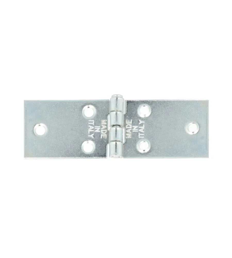 Ferramenta Per Mobili E Infissi- Cerniere ala lunga - 25 x 80 mm. - zincato - 2 pz.