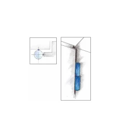 Ferramenta Per Mobili E Infissi|Cerniere da saldare a 2 ali perno sfilabile - 120 mm. - 2 pz.