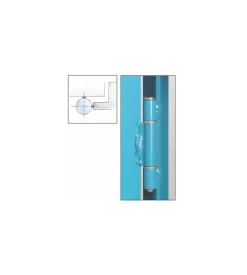 Ferramenta Per Mobili E Infissi- Cerniere da saldare a 3 ali perno sfilabile - 120 mm. - 2 pz.