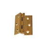 Cerniere fresate collo alto - 50 x 40 mm. - ottone - 2 pz. Ferramenta Per Mobili E Infissi