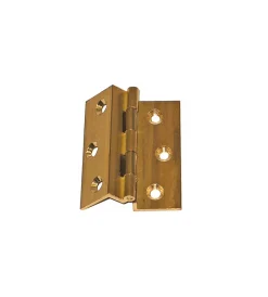 Cerniere fresate collo alto - 50 x 40 mm. - ottone - 2 pz. Ferramenta Per Mobili E Infissi