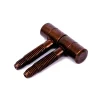 Ferramenta Per Mobili E Infissi|Cerniere per infissi "anuba" in ferro bronzato ø 14 mm. 2 pz.