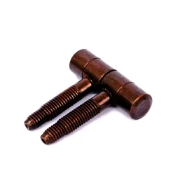 Outlet Cerniere per infissi "anuba" in ferro bronzato ø 13 mm. 2 pz. Ferramenta Per Mobili E Infissi