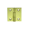 Serratura E Sicurezza- Cerniere quadre 60 x 60 mm. - zincate giallo - 1 pz.