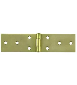 Serratura E Sicurezza- Cerniere strette lunghe 60 x 25 mm.  zincate giallo 1 pz.