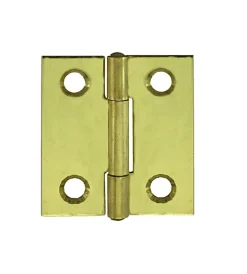 Serratura E Sicurezza- Cerniere strette ottone 31 x 50 mm. - 2 pz.