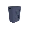 Accessori Bagno|Cesta portabiancheria "jona" colore blu da 55 litri