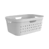 Accessori Bagno|Cesta portabiancheria "jona" colore bianco da 39 litri