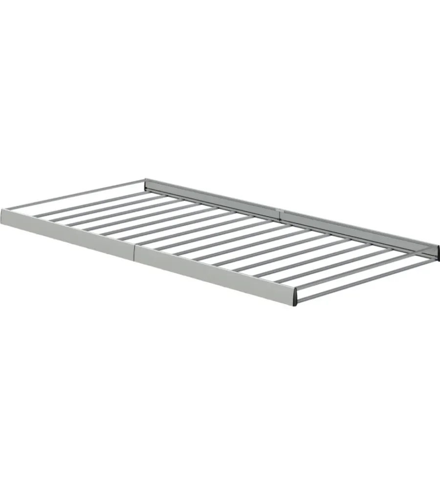Portaggio-Nordrive Cesta portapacchi per auto e veicoli commerciali krs-12 kargo rack extended - 240x180x12 cm nkr1144