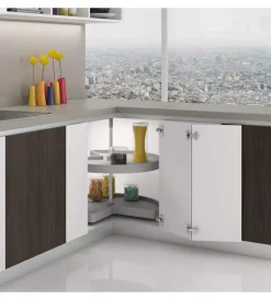 New Cestello "3/4" grigio girevole 270° per mobile da 80 cm Accessori Cucina