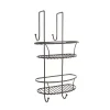 Sale Cestello per doccia nero spider, 24x24x50 cm Docce E Accessori