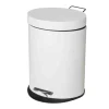 New Cestino bagno bianco, 5 litri Accessori Bagno