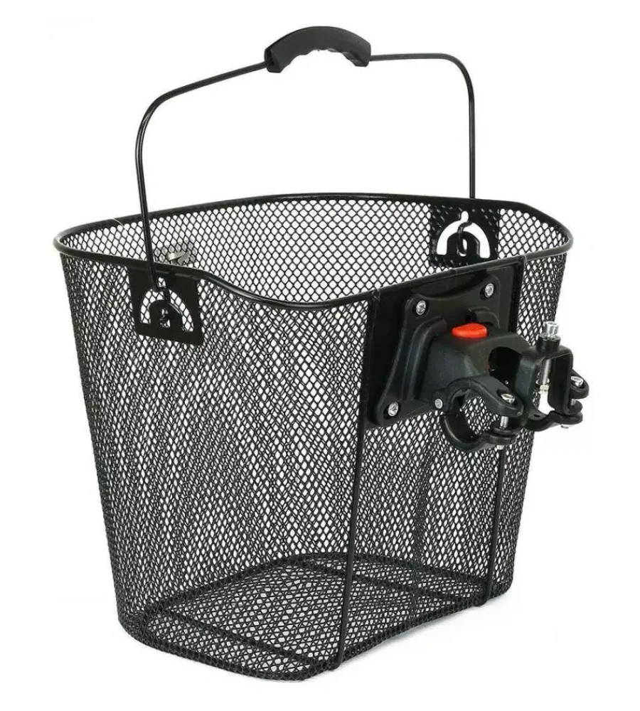 Outlet Cestino bici anteriore bellelli removibile rettangolare Bici