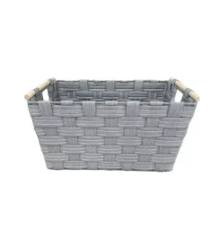 Easy System Accessori Bagno|Cestino in tnt "grande" grigio 47x31,5x25,5 cm