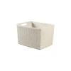Accessori Bagno-Keter Cesto "jute" grigio - 36,2x28,2x23 cm