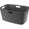 New Cesto portabiancheria "curver softex" antracite, 45 litri Accessori Bagno