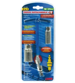 Garage E Manutenzione-Lampa Chiave svitacandele 16+21 mm.  65881