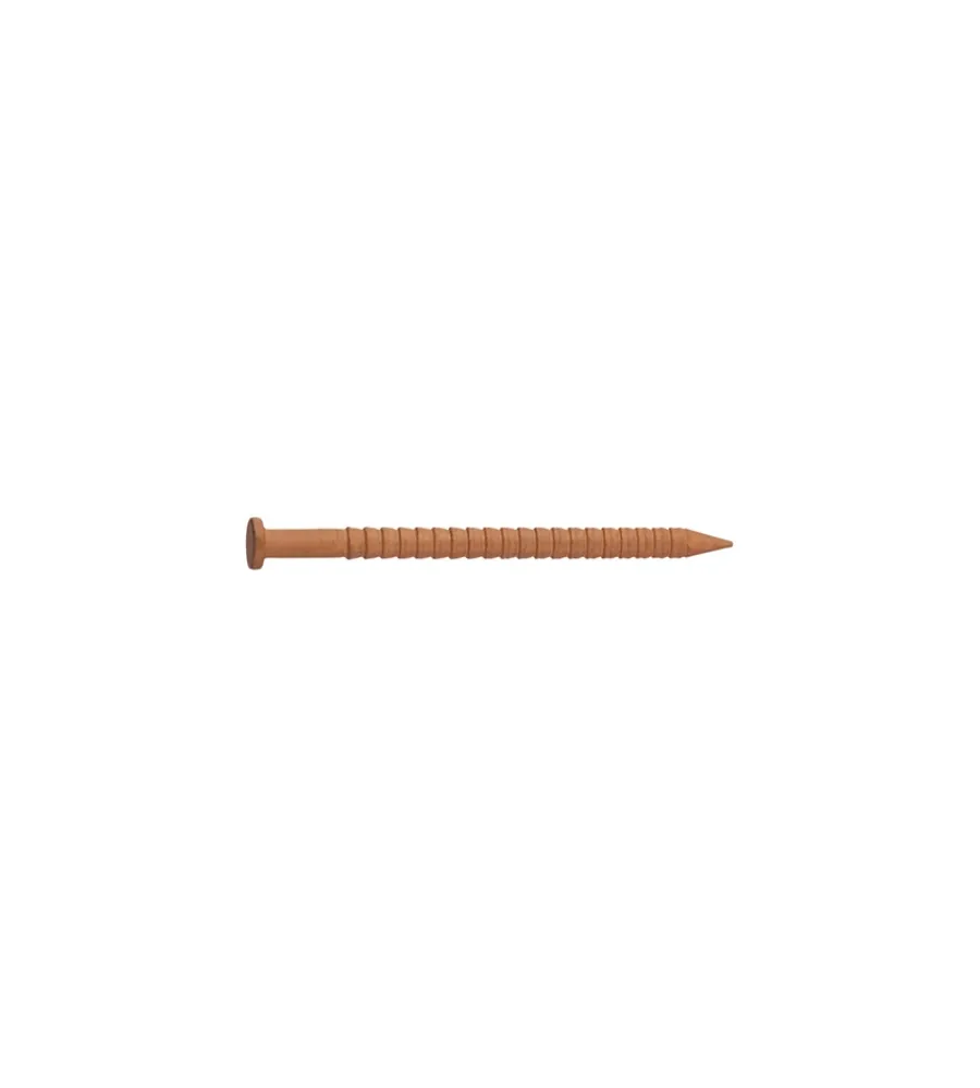 Sistemi Di Fissaggio- Chiodi colorati marrone chiaro 1,8 x 38 - 60 gr.