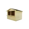 Hot Chiosco in legno da esterno "sylva 3624" 375x274x240 cm Casette Da Giardino